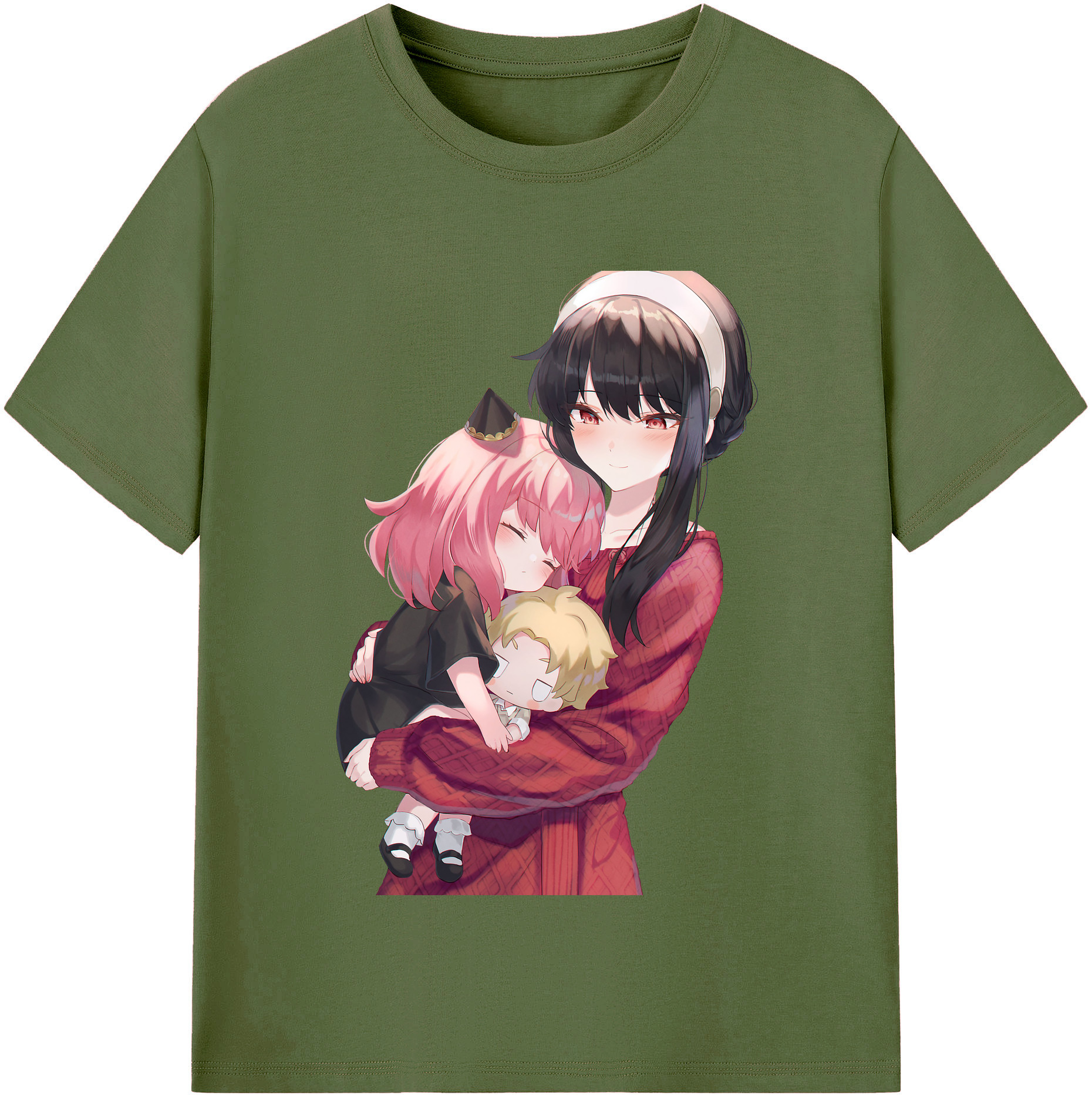 （画像用） SPY×FAMILY间谍家家酒 綿100％半袖Tシャツ（フロントプリント）